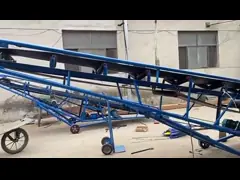 OEM Customizable Mobile Belt Conveyor For Truck Loading And Unloading
