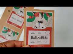 Personalized Waterproof Flexo Printing Packaging Stickers for Custom Product Labels