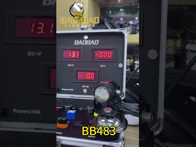 Высокая яркость Блакк корпус одноокончательный мотоциклетный проектор светодиодный свет видео