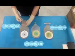 1 шт. Тип колостомии многоразовый стоматический мешок 60 мм с различными закрытиями video