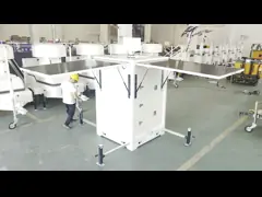 Новая энергетическая кубическая солнечная маячная башня с солнечными батареями мощностью 4*435 Вт для аварийного освещения video