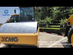 4 тонны двойной барабанный вибрационный дорожный ролик LTC204 Гидравлический привод 26,5кВт video