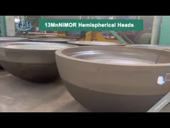 2000mm Diameter 180mm Thickness Hemispherical Dished Heads For Pressure Vessel