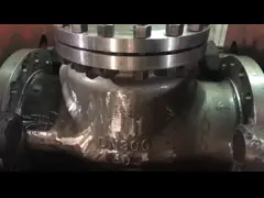 WCB CF8 CF8M Колебательный контрольный клапан для водяного пара / нефти ASME API Standard video