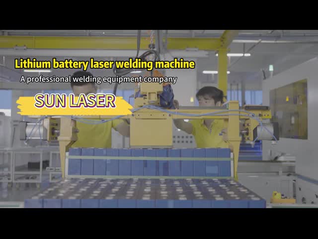 Máquina de soldadura por galvanômetro CNC totalmente automática para soldadura de baterias de lítio