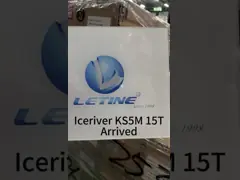 Estoque ROI rápido Kaspa KAS Iceriver KS5M 15T Blockchain Asic Miner