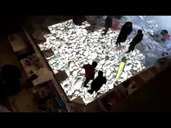 P2.6 Die Casting Aluminum LED Floor Tile Screen Shoping Mall