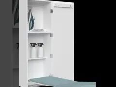 Стенный шкаф из MDF из дерева с зеркалом video