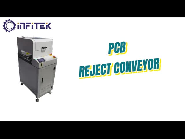 Разделитель PCB ОК NG сборочного конвейера стандартного фильтра промышленный SMT PCB видео