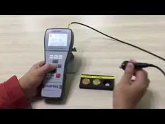 Rs 232 Interface Portable Eddy Current Tester Eddy Current Testing Machine video