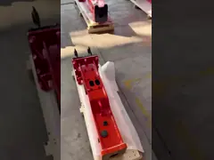 1.2-3 Ton Mini Excavator Rock Hammer Box Type Breaker Customized 12 Months Warranty