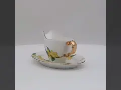 12 дюймовая керамическая чаша соус новая костная чаша с подносом 12 унций 8 унций 4 унций video