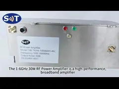 1-6 ГГц 30 Вт Усилитель мощности твердого состояния для беспроводной связи Улучшенное качество передачи сигнала video