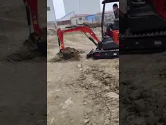 Dopro Hydraulic Mini Crawler Digger 1.6Ton 14kw Engine Power
