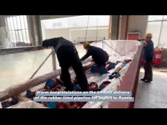 Труба из стальной стали, обтянутая ПТФЕ, труба из стальной стали, обтянутая резиной, американского стандарта video