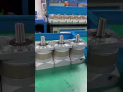 High Torque Low Noise Right Angle Planetary Gearbox Helical Precision Right Angle Gearbox ZAF060