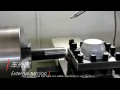 Flat Bed CK6140 CNC Lathe Machine GSK Or FANUC Control Coolant