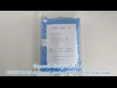 Голубая ткань для драпировки общей хирургии, гидрофильная ПП, неабсорбирующая ткань video