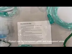 Удлиненный вентиляторный небулайзерный комплект Маска детского небулайзера XL ISO13485 video