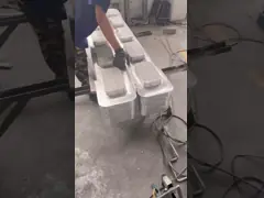 Перепродаваемая индивидуальная пороховая пенополистирольная плесень для пенополистировых коробок video