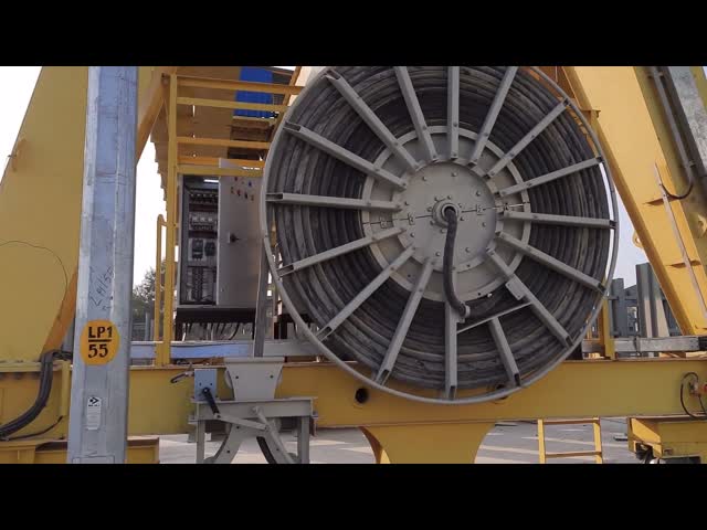 Crane Track Festoon Cable System Flexible Lift Hoist Control