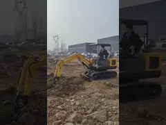 1.8T 2T Mini Excavator Machine Low Fuel Consumption With Good Handling