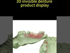 Точное настройка посадки модели смолы с 3D сканирования и технологии печати video