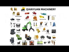 China Triangle / Top Type Hydraulic Breaker Hammer QYGB140 140 Chisel Suit 19-26 Tons supplier