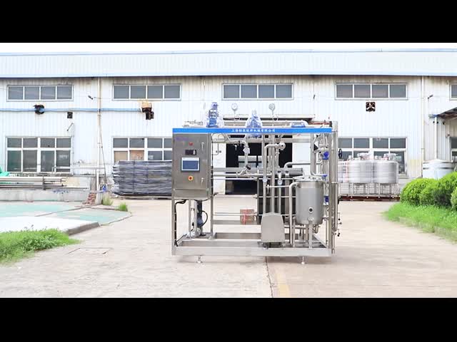 カスタマイズ可能な容量 500〜20000l/h ココナッツ加工ラインのためのパステライザー ココナッツ水/ココナッツミルク