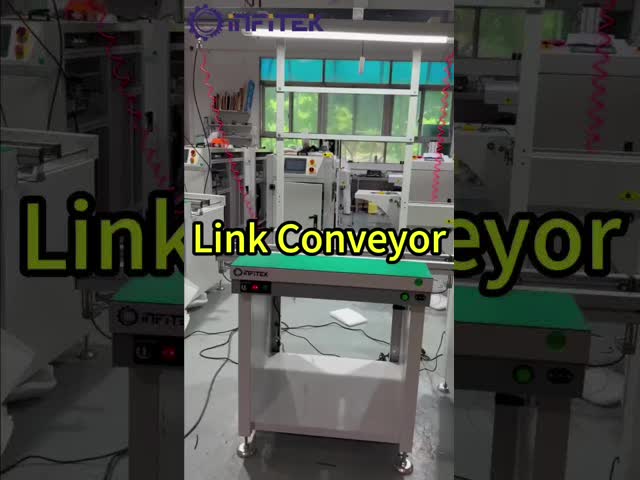 PCB Conveyor with LED Light - Infitek Board Handling Equipment for Smooth PCB Transportation
