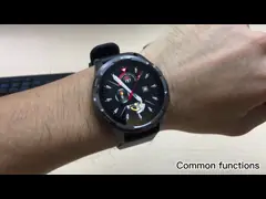 Kaliho 1.32 дюймовый сенсорный экран Smartwatch Sport V8 Pro video