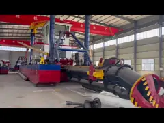 Точность навигации GPS Стальной корпус Грязеводный катер с мощностью 500 м3 в час video