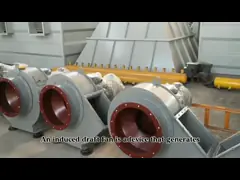 Centrifugal Boiler Induced Draft Fan G4-73 High Pressure Dust Collector Fan Pabrik Perindustrian Axial Flow Fan