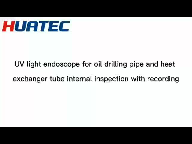 Recording Uv Light Endoscope For Oil Drilling Pipe And Heat Exchanger Tube Internal Inspection