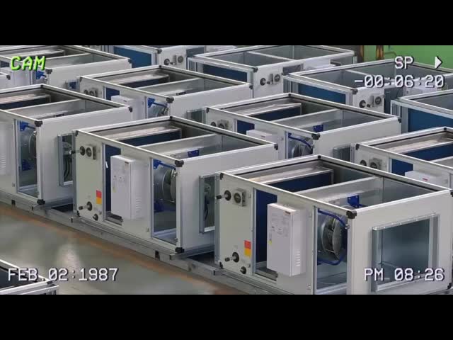 溶接亜鉛メッキ鋼製屋上空調ユニット 業務用空調ユニット