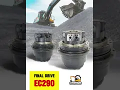 Steel Komatsu PC200-3 Travel Motor Assy TM35VL GM35VL Final Drive Assembly Perfect for Excavator Spare Parts