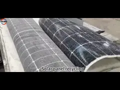 Fully Automatic Waste Photovoltaic Panel Recycling Equipment for 200-1000kg/h Capacity