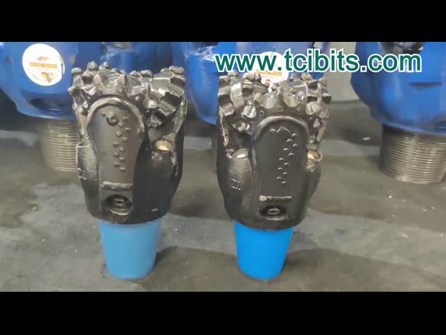 Three Cones Milled Tooth Carbide Milled toothed drill bits for Rotary Drilling