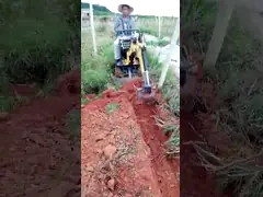 0.6 Ton 0.8 Ton Mini Crawler Excavator Small Micro Digger 12 Month Warranty