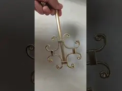 Новый прибытие Долговечность УФ-устойчивость Внешний использованный грузинский бар цветок для двойного стекла video