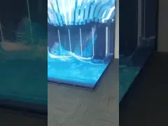 128×128 шкафа разрешение LED экрана с 16-разрядной технологией обработки цвета video