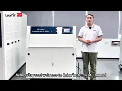 UV aging	Environmental Testing Machine for paint With Standard ASTMG53-77 From 50 °C to 75 °C Customized Sizes video