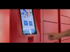 Winnsen Outdoor Smart Parcel Электрический шкафчик Деревянное хранилище Экспресс Умный самопакет video