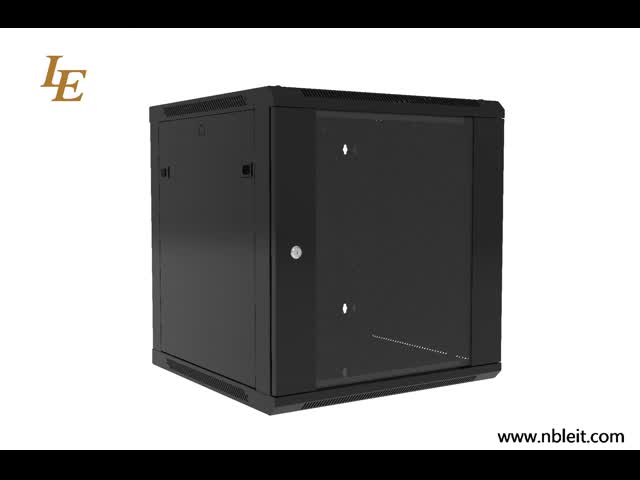 Armário de rack de servidores com proteção IP20 Armário de montagem na parede de 60 kg de capacidade