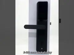 ELA Door LocksLuxury Style Electric Safety Handle Digital Tuya Ttlock Intelligent Wifi Fingerprint Door