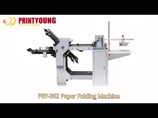 2.5кВт Автоматическая 2 гребня 40 ~ 200 gsm бумажная складная машина видео