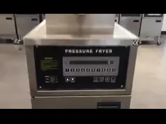 Цифровая вычислительная панель Газовое отопление 4HD Фритюрная машина для поджаривания video