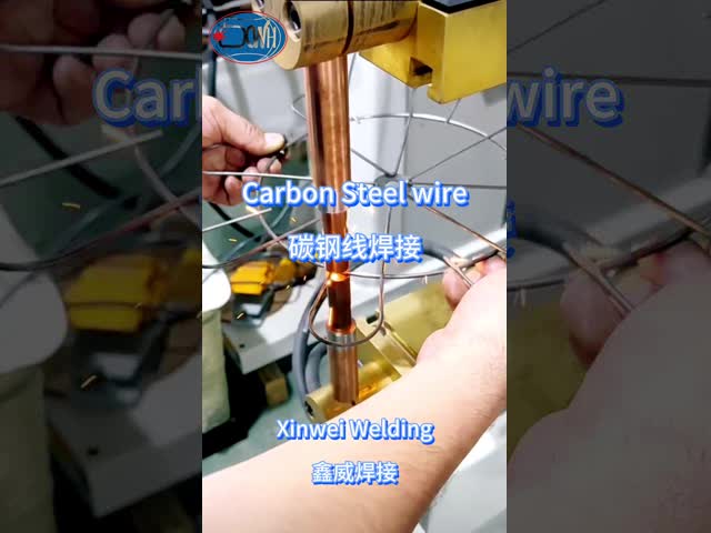 Одноголовый 60HZ козырь медный проволока точка сварочная машина сопротивление Вода охлажденная видео