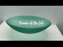 Стеклянный верхний бассейн с высокой прочностью с расположением центрального стока video