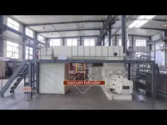 Semi-Stiff Clay Brick Manufacturing Machine 40 / 40-S Vacuum Brick Extruder
